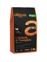 Alleva Natural Dog dry puppy maxi chicken & pumpkin