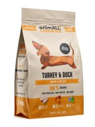 animALL Mini Turkey & Duck 2 kg