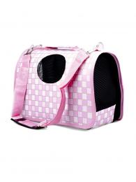 animALL Taška Pink squares M 40x21x27 cm