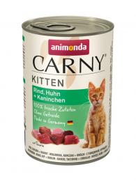 Animonda CARNY Kitten hovězí, kuře, králík 400 g