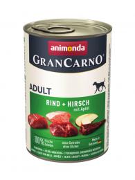 Animonda GranCarno konzerva hovězí, jelení, jablka