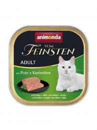 Animonda paštika Vom Feinsten Cat krůta, králík 100 g