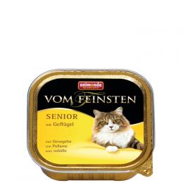 Animonda paštika Vom Feinsten Cat senior drůbeží 100 g