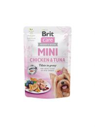 Brit Care Mini Chicken & Tuna Fillets in Gravy 85 g