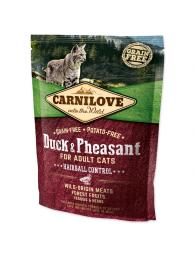 Carnilove Duck & Pheasant for Adult Cats Hairball Control 400 g