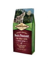 Carnilove Duck & Pheasant for Adult Cats Hairball Control 6 kg