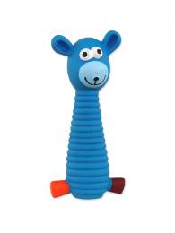 Dog Fantasy Hračka latex sedící oslík 19 cm