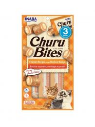 Inaba Churu Cat Bites Chicken Wraps Chicken purée 3x10 g