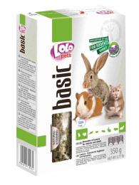 LOLOPets Basic granulovaná vojtěška pro hlodavce 350 g