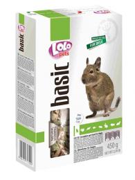 LOLOPets Basic pro osmáky degu 450 g