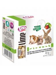 LOLOPets Lime jablečný minerální kámen pro hlodavce 40 g