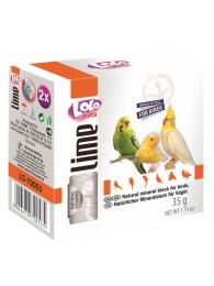 LOLOPets Lime přírodní minerální kámen pro ptáky 35 g