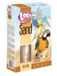 LOLOPets Sand písek s mušlemi pro ptáky 1500 g