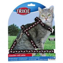 Trixie Postroj pro kočku motiv 27-46 cm/10 mm