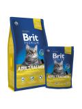 Brit Premium Cat Adult Salmon 300 g + kapsička Salmon & Trout ZDARMA