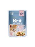 Brit Premium Cat Delicate Fillets in Gravy with Chicken for Kitten 85 g