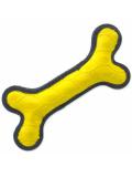 Dog Fantasy Hračka Rubber kost žlutá 24 cm