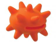 Dog Fantasy Hračka silikon ježek na pamlsky S oranžový