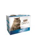 eco Diana Cat kapsičky rybí kousky v omáčce 12x100 g