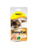 Gimpet Konzerva SHINY CAT tuňák, kuře 2x70 g