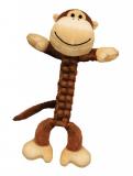 Kong Plyšová hračka Kong Braidz Opice splétaná Small