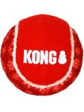Kong Hračka tenis AirDog míč vánoční M 3 ks