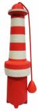 ROGZ Lighthouse hračka gumová červená 25 cm