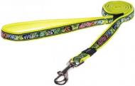 ROGZ vodítko Beach Bum Dayglo Floral 140 cm/20 mm